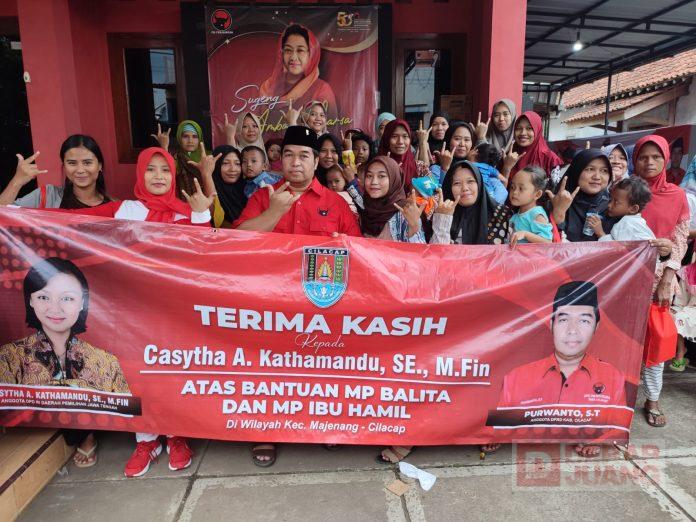 Cegah Stunting Sejak Dini, Purwanto Bagikan MPASI