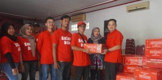 Dede Indra Permana Salurkan Bantuan Korban Banjir di Batang