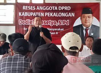 Reses, Dodiek Siagakan KomandanTe Bintang Satu Kecamatan Kesesi