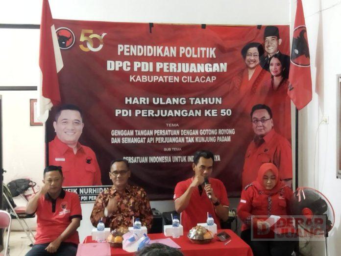 Gelar Pendidikan Politik, Sutarman Ingatkan Kader Partai Tentang Sikap Politik(2)