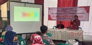 Gelar Sosialisasi Perda Provinsi, dr Messy Terangkan Posisi Penting Perempuan