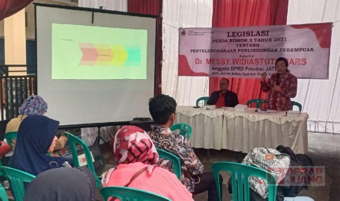 Gelar Sosialisasi Perda Provinsi, dr Messy Terangkan Posisi Penting Perempuan