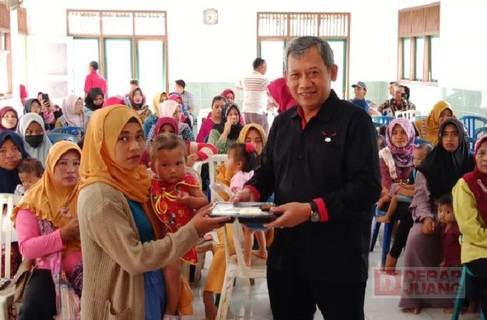 Gerakan Hidup Sehat, Junarso Ikut Andil Cegah Stunting