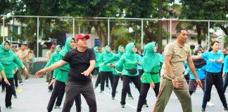 Giat Senam Bersama Forkopimda, Masan: Februari Nanti Kita Adakan SICITA