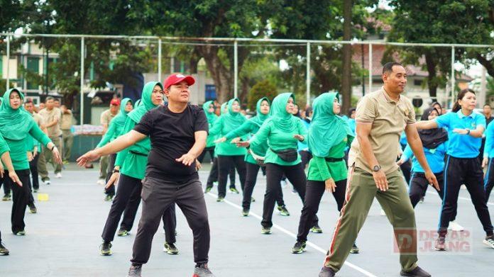 Giat Senam Bersama Forkompinda, Masan Februari Nanti Kita Adakan SICITA
