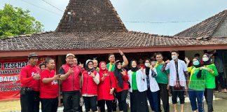 Hadir di Tengah Bencana, DPC PDI Perjuangan Pati Gelar Pengobatan Gratis