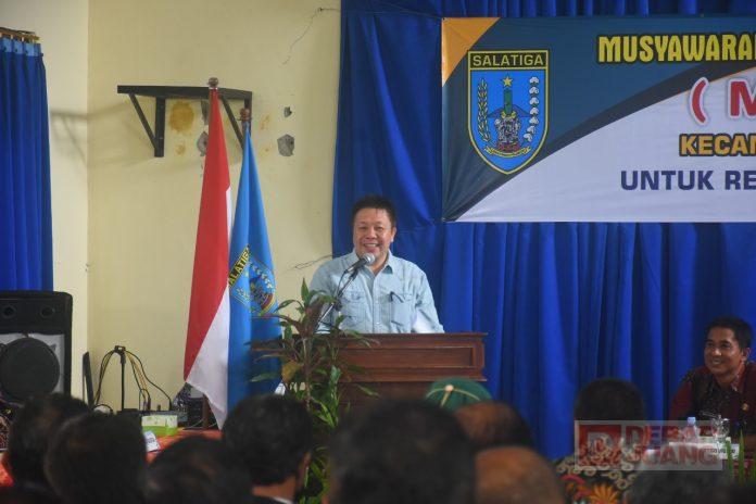 Hadiri Musrenbang, Bung Dance Semoga Berdampak Bagi Kesejahteraan Masyarakat