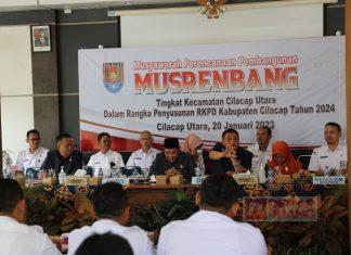 Hadiri Musrenbang Cilacap Utara, Taufik: Prioritas Pembangunan Daerah