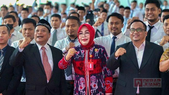 Hadiri Pelantikan PPS, Sri Sumarni Tekankan Hindari Konflik Kepentingan