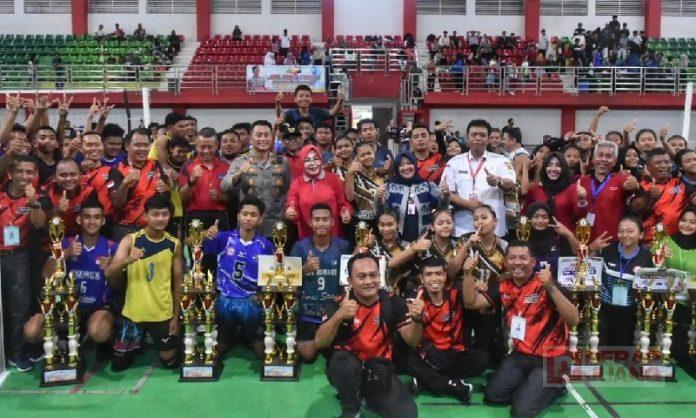 Kejuaraan Bola Voli, Sri Sumarni Harapkan Bibit-Bibit Muda Berprestasi