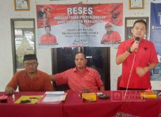 Lewat Reses, Taufiq Rizal Ajak Masyarakat Memahami Bantuan Aspirasi