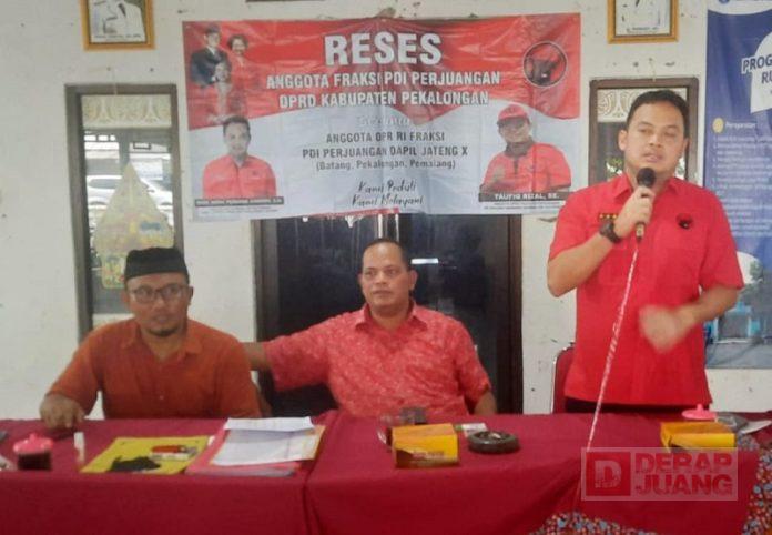 Lewat Reses, Taufiq Rizal Ajak Masyarakat Memahami Bantuan Aspirasi