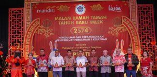 Malam Ramah Tamah Tahun Baru Imlek, Taufik: Tetap Jaga Persatuan Indonesia