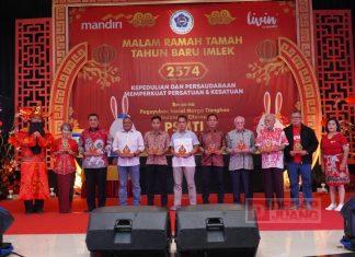 Malam Ramah Tamah Tahun Baru Imlek, Taufik: Tetap Jaga Persatuan Indonesia