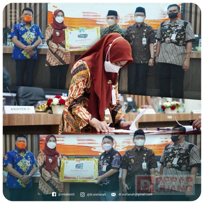 Mbak Eisti Sasar Penguatan Kerja Birokrasi Melalui Penandatanganan PK dan SPK