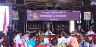 Melalui Konsultasi Publik, Masan Tekankan Realiasasi Harus Akurat