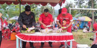 Meriahkan HUT Partai, Cahyo Gelar Potong Tumpeng dan Gebyar Sicita Bersama
