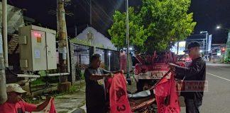 Meriahkan HUT Partai ke-50, PDI Perjuangan Cilacap Merahkan Kota