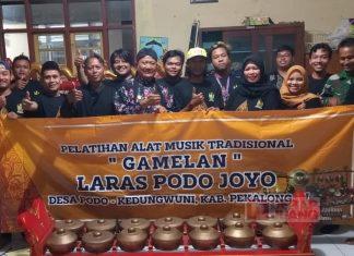 Nguru Uri Budaya Jawa, Warti Suci Fasilitasi Latihan Gamelan