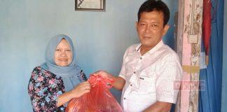 Peringati HUT Partai ke-50, Edwi Yulianto Berikan Sembako Kepada Senior Partai