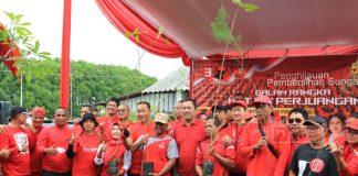 Perkuat Sabuk Pantai, PDI Perjuangan Kota Semarang Lakukan Penanaman Pohon