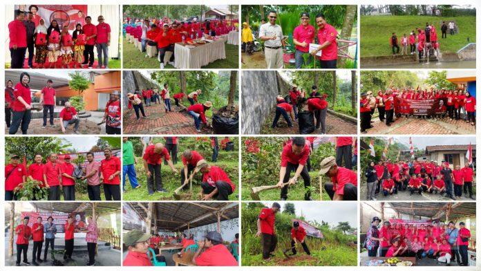 Rangkaian Kegiatan PDI Perjuangan Banyumas Dalam Perayaan HUT Ibunda Ketua Umum Partai