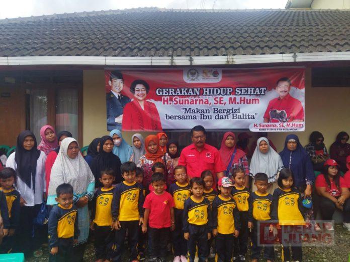 Rayakan Ultah Ketua Umum, Sunarna Gelar Acara Peduli Ibu Hamil dan Cegah Stunting