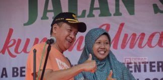 Sadewo Hadiri Jalan Sehat “Kerukunan Beragama” Dalam Rangka HAB ke-77