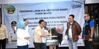 Sadewo Launching Running Teks di 13 Pasar dan Publikasi Aplikasi Sigaokmas