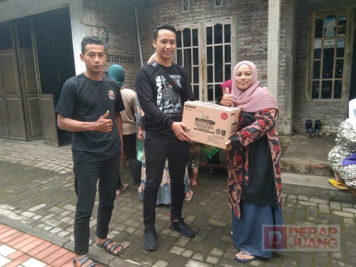 Sambangi Masyarakat, Bagas Serahkan Bantuan Kepada Ibu Hamil dan Balita