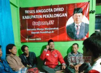 Sarjono Serap Aspirasi dan Realisasikan Bantuan untuk Masyarakat
