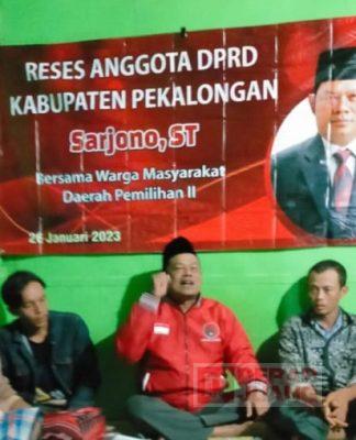 Sarjono Serap Aspirasi dan Realisasikan Bantuan untuk Masyarakat