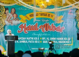 Silaturahmi Bersama Ulama, Sri Sumarni Hadiri Haul Akbar di Ponpes Manba’ul A’la