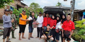 Sisir Dampak Banjir, Faozan Juga Bagikan Bingkisan Bagi Bumil dan Balita