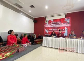 Sosialisasi Seni Budaya, Samirun: Kaum Milenial Wajib Lestarikan Budaya Kita