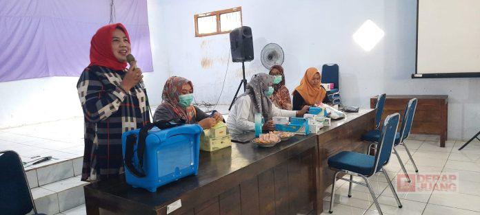 Sri Ruwiyati Lakukan Kegiatan Sosial Bersama KomandanTe Bintang Dua di Sigaluh