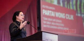 Target Hattrick Pemilu 2024, Puan: Solid dan Gotong Royong Bantu Rakyat