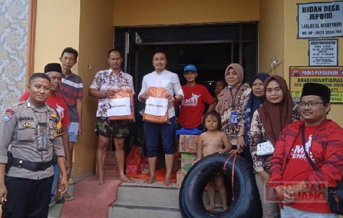 Tinjau Banjir di Juwana, Mas Endro Kita Cari Akar Masalahnya