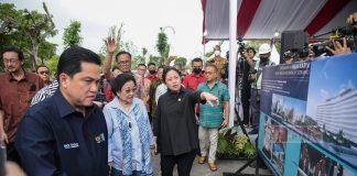 Tinjau Pembangunan RS Internasional Bali, Puan Harap Masyarakat RI Tak Lagi Berobat ke Luar Negeri