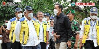 Kadar Lusman dan Menteri PUPR Tinjau DAS Kali Plumbon