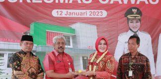 Sri Mulyani Resmikan Gedung Baru Puskesmas Cawas II