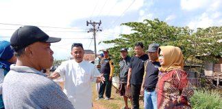 Sumar Rosul Tinjau Pembangunan Tanggul Muara Sungai