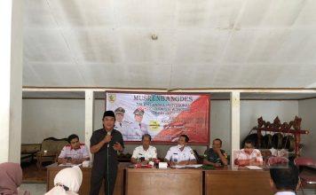 Ari Sumantri Hadiri Musrenbangdes di Desa Tegalharjo