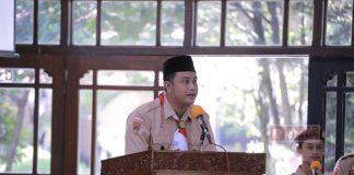 Hamenang Ajak Pramuka Klaten Miliki Jiwa Nasionalisme