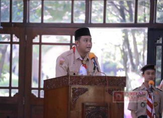 Hamenang Ajak Pramuka Klaten Miliki Jiwa Nasionalisme
