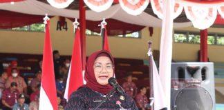 Wujudkan Pemilu Berdaulat, Mbak Yuni Lantik 624 PPS Sragen