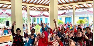 Mbak Casytha Gandeng Bank Indonesia Sapa Warga Baleharjo