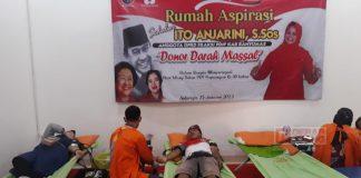 Wujud Peduli Kemanusiaan, Ito Anjarini Kembali Gelar Donor Darah