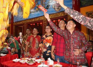 Anif Mahmudi Hadiri Perayaan Cap Go Meh di Klenteng Hok Tik Bio Blora