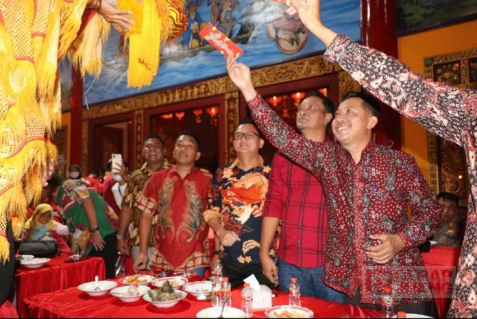 Anif Mahmudi Hadiri Perayaan Cap Go Meh di Klenteng Hok Tik Bio Blora